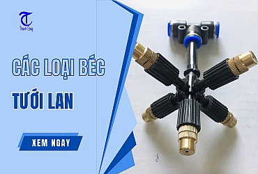 Các Loại Béc Phun Sương Tưới Lan & Cách Chọn Mua Chuẩn