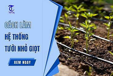 Cách Làm Hệ Thống Tưới Nhỏ Giọt Hiệu Quả Tại Nhà