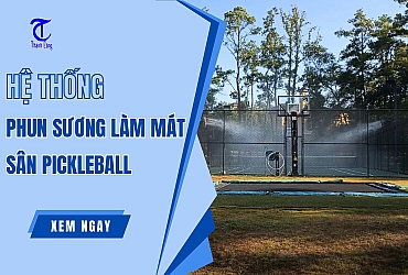 Hệ Thống Phun Sương Làm Mát Sân Pickleball – Bền, Đẹp, Hiệu Quả