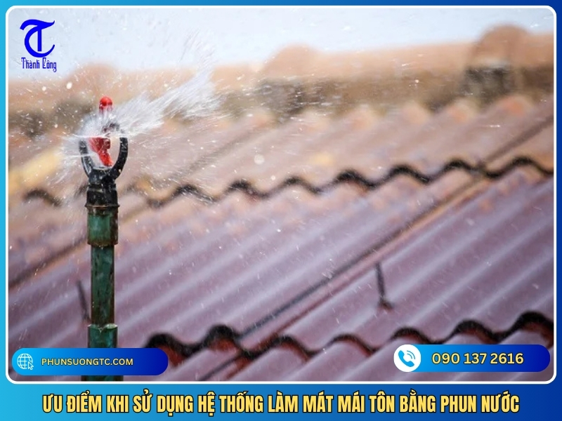 uu diem khi su dung he thong lam mat mai ton bang phun nuoc