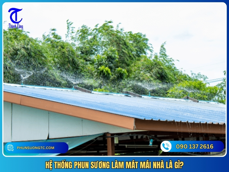 he thong phun suong lam mat mai nha la gi