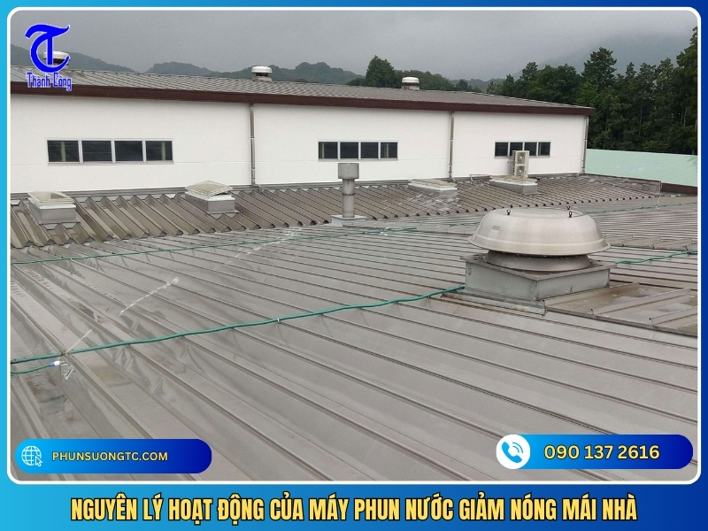 nguyen ly hoat dong cua may phun nuoc giam nong mai nha