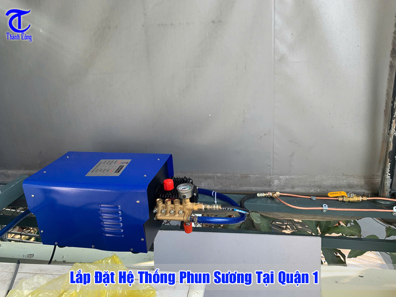 Các ứng dụng của hệ thống phun sương làm mát tại Quận 1