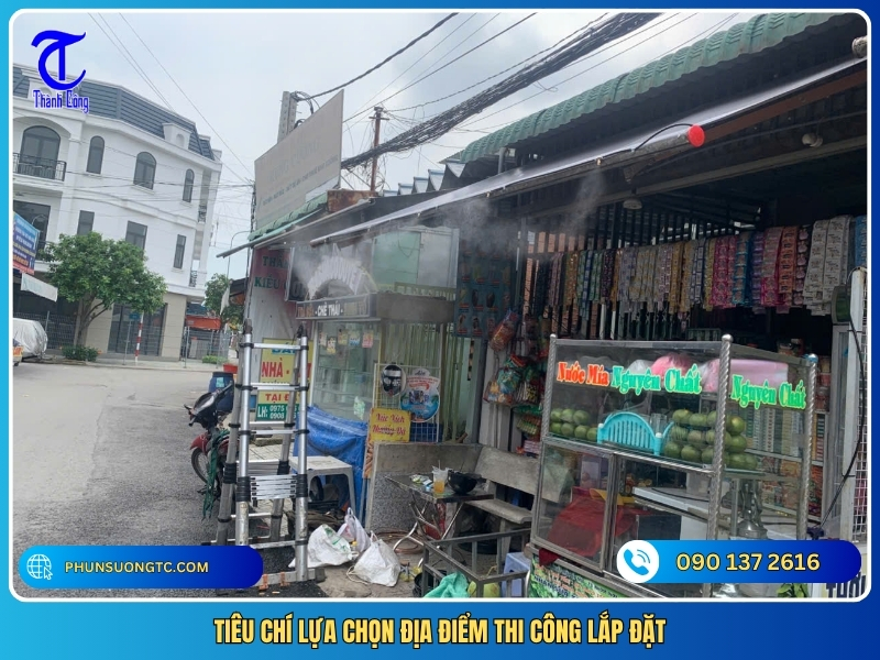 tieu chi lua chon dia diem thi cong lap dat