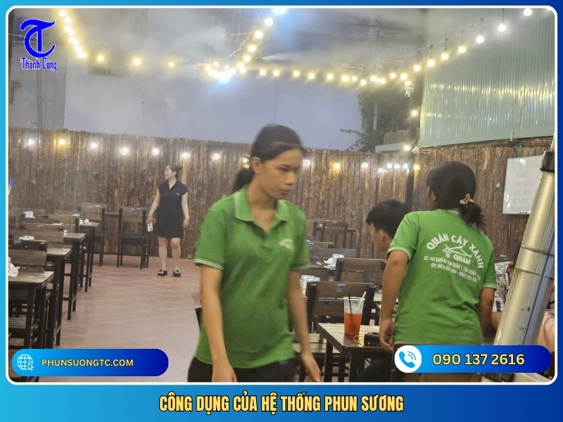 cong dung cua he thong phun suong