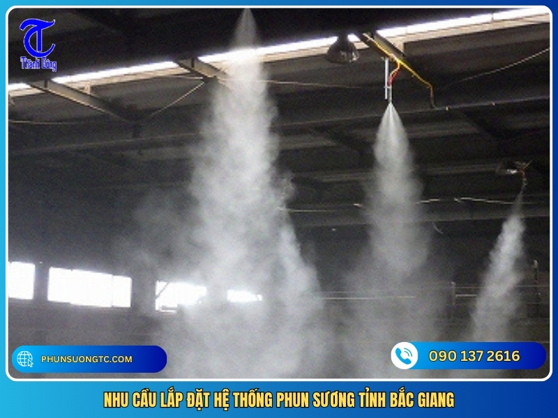 nhu cau lap dat he thong phun suong tinh bac giang