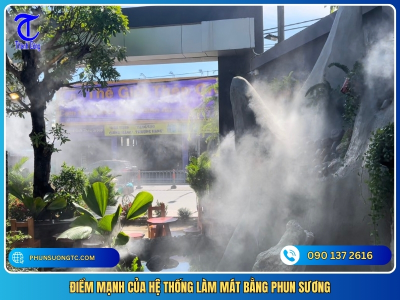 diem manh cua he thong lam mat bang phun suong