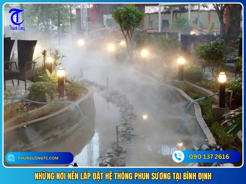 nhung noi nen lap dat he thong phun suong tai binh dinh