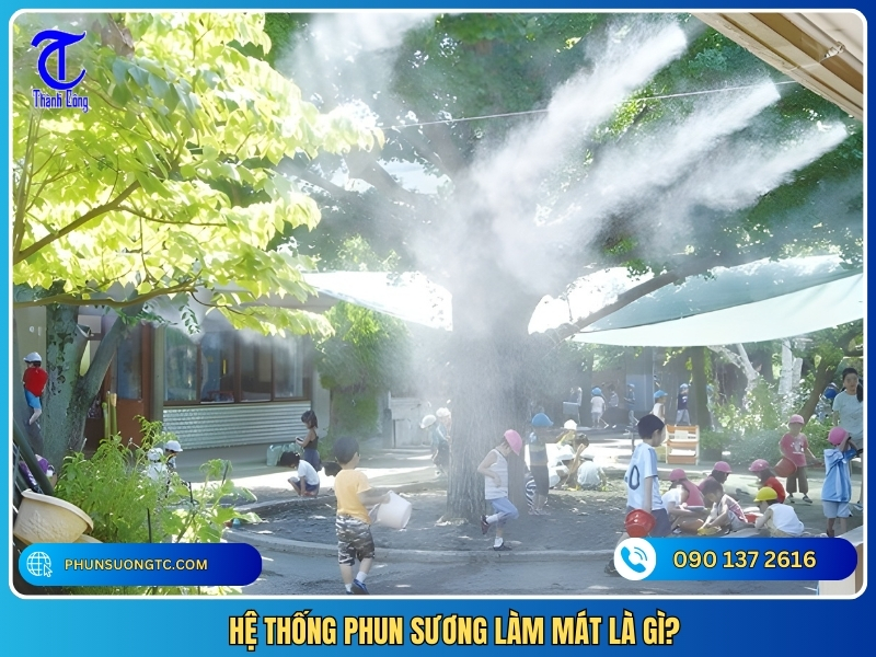 he thong phun suong lam mat la gi