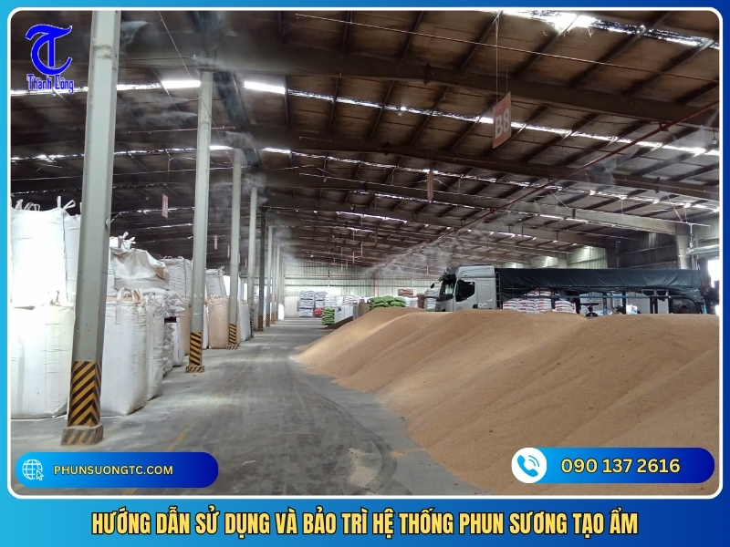 huong dan su dung va bao tri he thong phun suong tao am