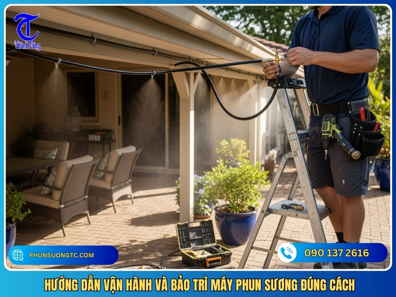 huong dan van hanh va bao tri may phun suong dung cach