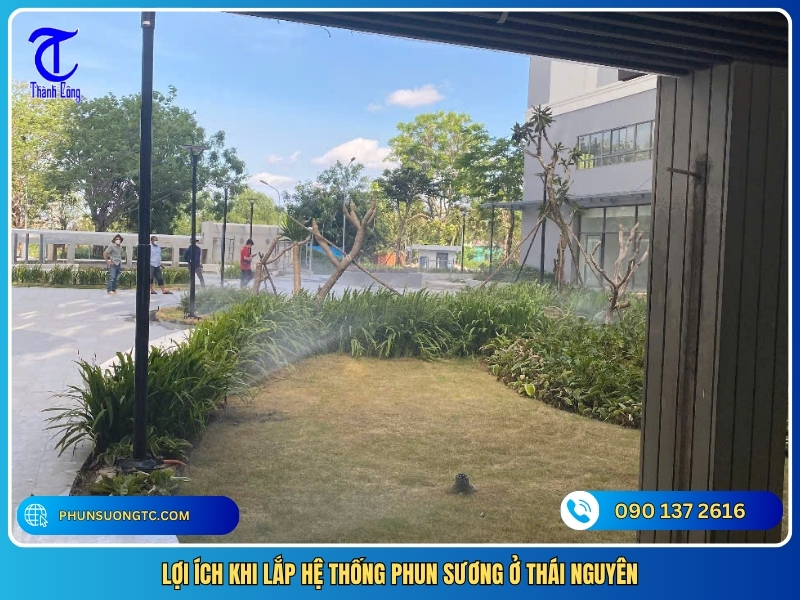 loi ich khi lap he thong phun suong o thai nguyen