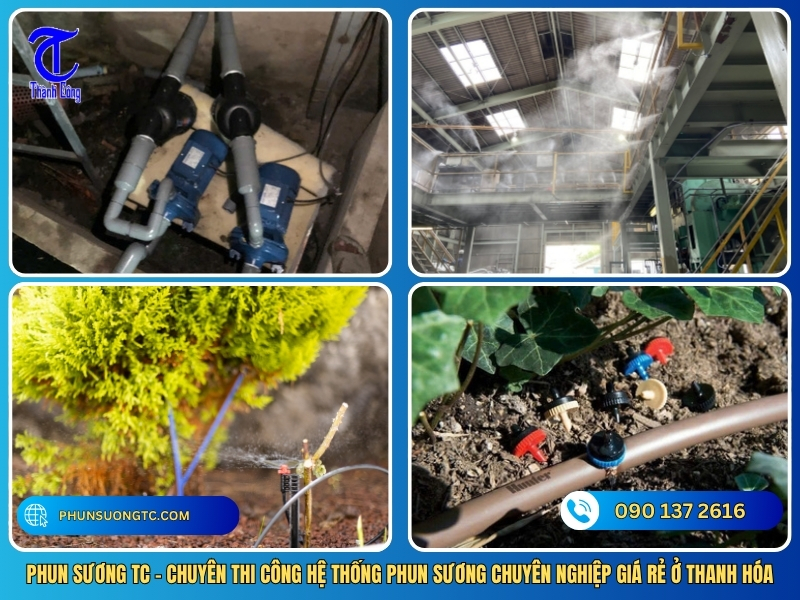 phun suong tc – chuyen thi cong he thong phun suong chuyen nghiep gia re o thanh hoa